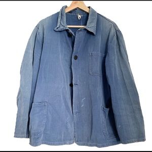 Vintage Indigo Shirt Jacket